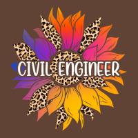 Civil Engineer Sunflower 80s T-shirt | Artistshot