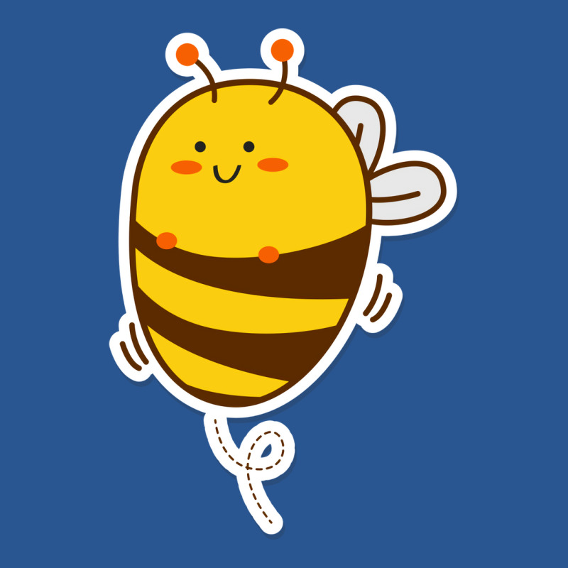 Cute Bee Kawaii Drawing Retro T-Shirt by loretzexson | Artistshot