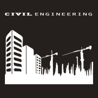 Civil Engineering Building Tower Crane Engineer De Tank Top | Artistshot