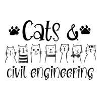 Cats Civil Engineering Tumblr Maternity Scoop Neck T-shirt | Artistshot