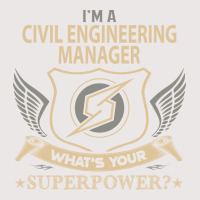 Civil Engineering Manager T  Superpower Gift Item Pocket T-shirt | Artistshot