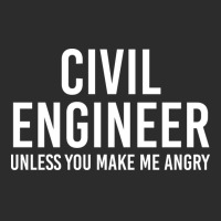 Civil Engineer Unless You Make Me Angry Girl Cropped Hoodie | Artistshot