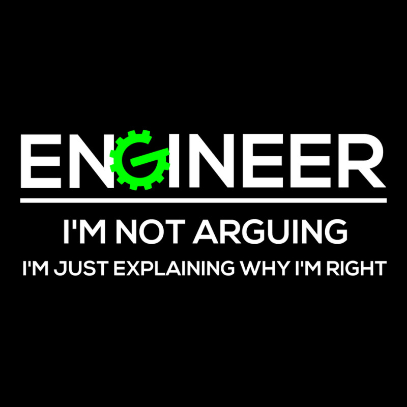 Funny Engineering Shirts Im Not Arguing Im Just Ex Cropped Hoodie by vavywakamu | Artistshot