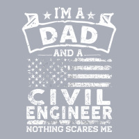 Im A Dad And Civil Engineer Nothing Scares Me Musi Tank Dress | Artistshot