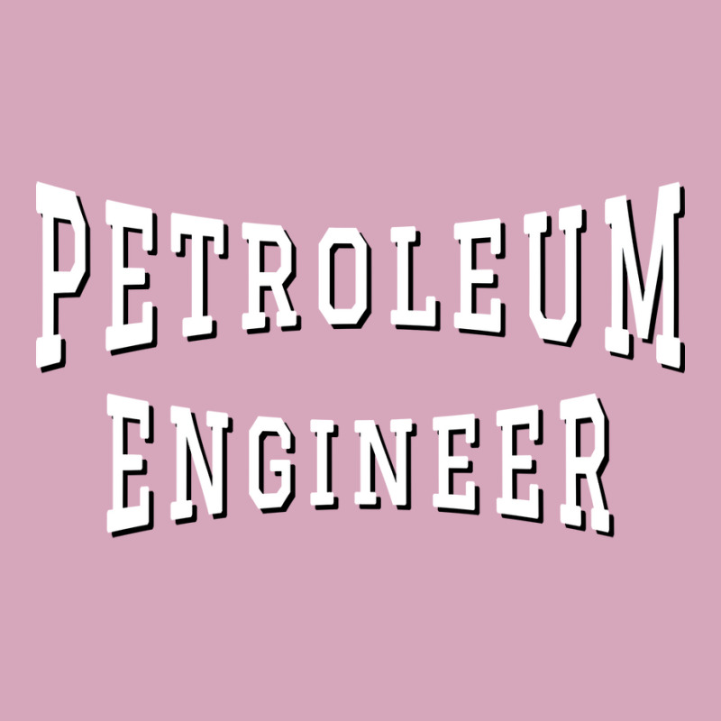 Petroleum Engineer In White Color Text Aesthetic Classic T-shirt by gerezzdralad | Artistshot