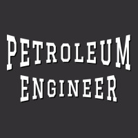 Petroleum Engineer In White Color Text Aesthetic Vintage Hoodie | Artistshot