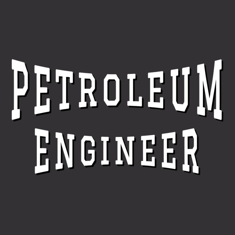 Petroleum Engineer In White Color Text Aesthetic Vintage Hoodie by gerezzdralad | Artistshot