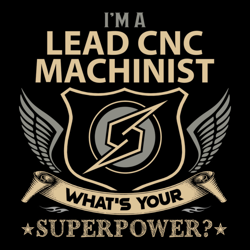 Lead Cnc Machinist T  Superpower Gift Item Tee Men's 3/4 Sleeve Pajama Set | Artistshot