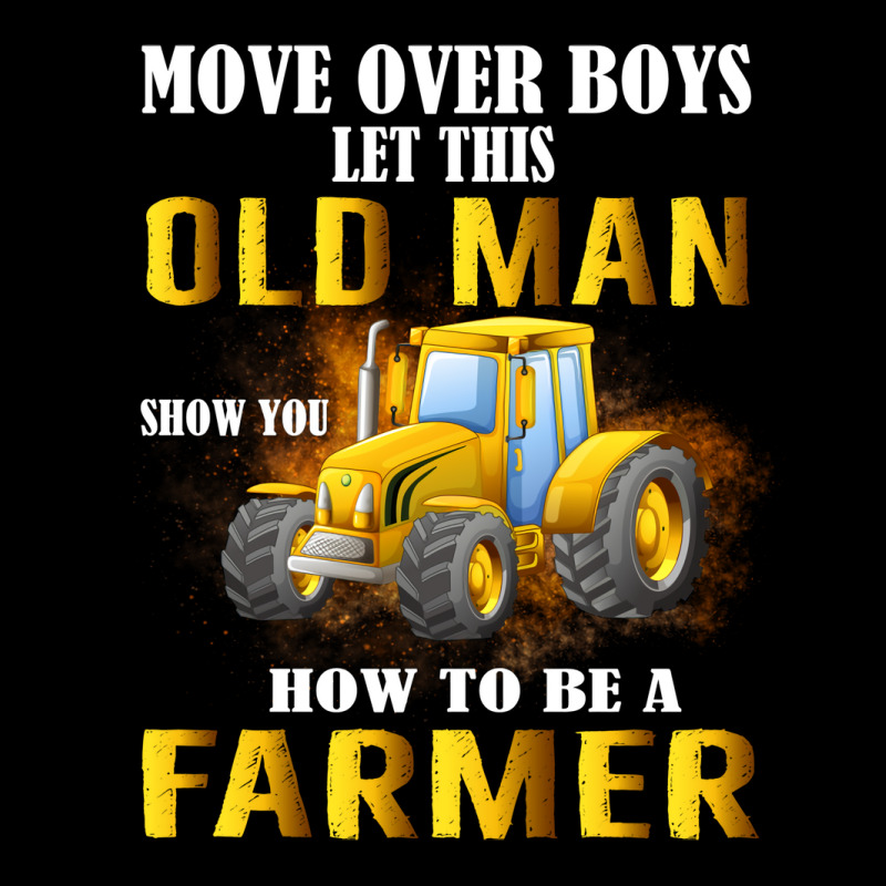 Over Boys This Old Man Show You How To Be Farmer N Women's V-Neck T-Shirt by quinneahsm1 | Artistshot