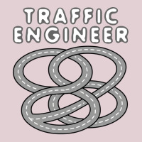 Traffic Engineer Highway Interchange Aesthetic Ladies Fitted T-shirt | Artistshot