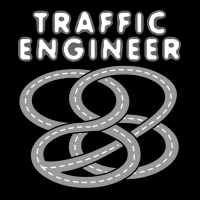 Traffic Engineer Highway Interchange Aesthetic Cropped Sweater | Artistshot