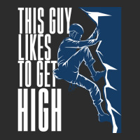 Climbing This Guy Likes To Get High Exclusive T-shirt | Artistshot