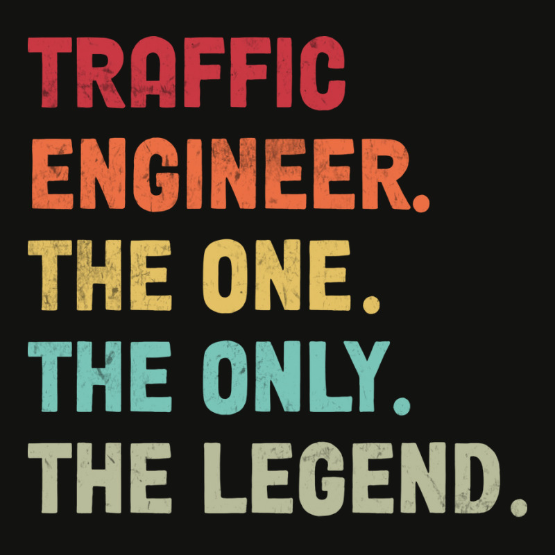 Traffic Engineer The One The Legend Design Scorecard Crop Tee by shippesaruura | Artistshot