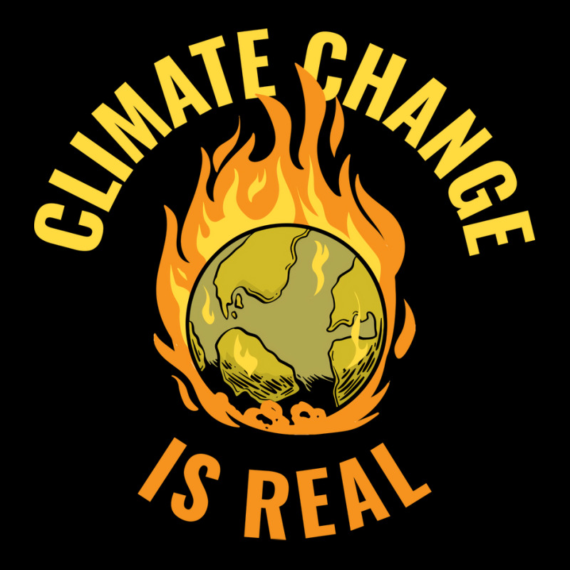 Climate Change Is Real Funny Global Warming Gift S V-neck Tee | Artistshot