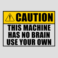 This Machine Has No Brain Use Your Own Cool V-neck Tee | Artistshot