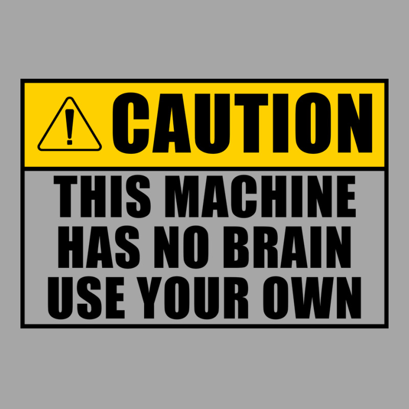 This Machine Has No Brain Use Your Own Cool Men's Polo Shirt | Artistshot