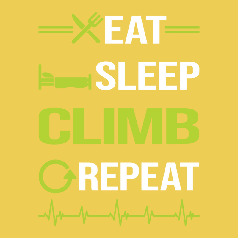 Funny Eat Sleep Repeat Climbing Climb Climber Gree Graphic T-shirt | Artistshot