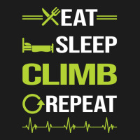 Funny Eat Sleep Repeat Climbing Climb Climber Gree Hoodie & Jogger Set | Artistshot