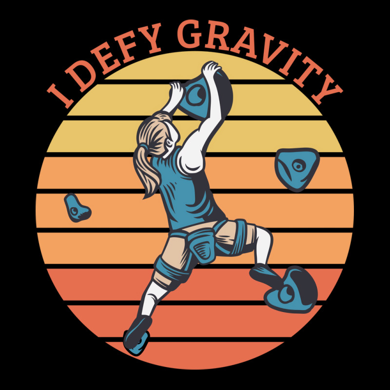 Climbing I Defy Gravity Long Sleeve Shirts | Artistshot