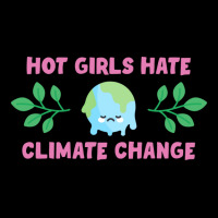 Hot Girls Hate Climate Change Aesthetic Fleece Short | Artistshot