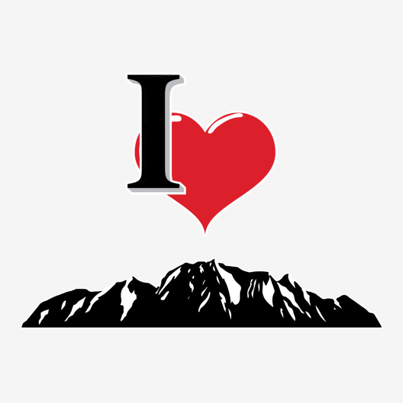 I Love Mountains Climbing Mountain Outdoors Nature Full Set Car Mats | Artistshot