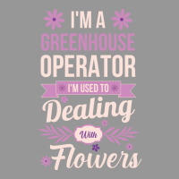 Im A Greenhouse Operator Girl Women's V-neck T-shirt | Artistshot