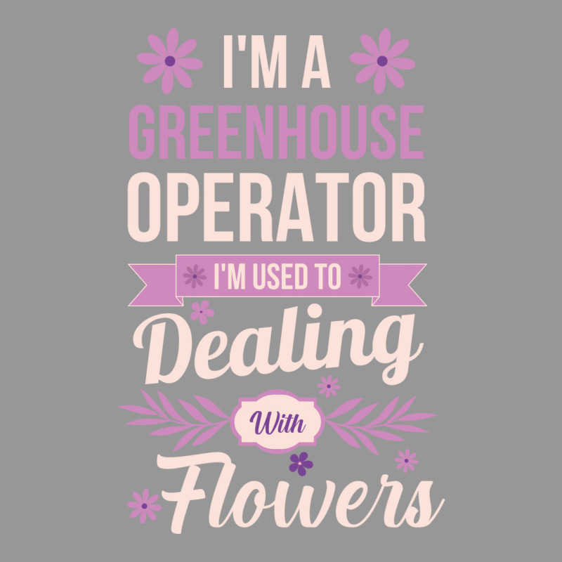 Im A Greenhouse Operator Girl Women's V-Neck T-Shirt by acarontajudz | Artistshot