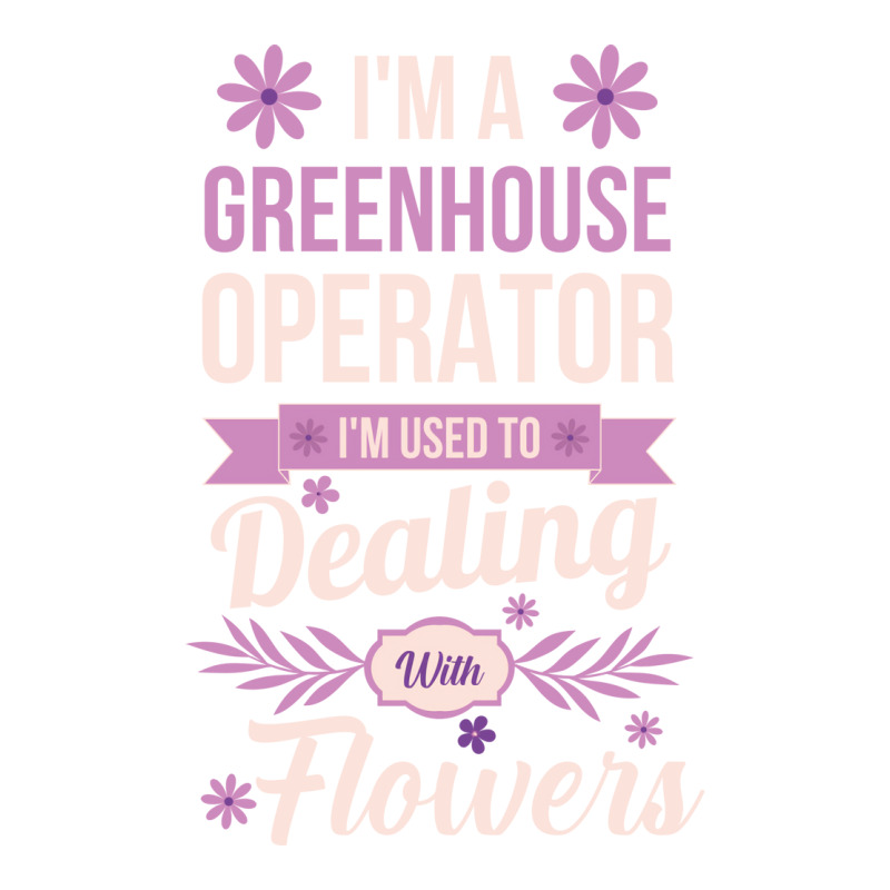 Im A Greenhouse Operator Girl Maternity Scoop Neck T-shirt by acarontajudz | Artistshot