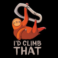 Funny Sloth Bouldering Gift For Rock Climbers Red Lightweight Hoodie | Artistshot