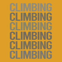 Gray Text Art Climbing Climb Climber Vintage T-shirt | Artistshot