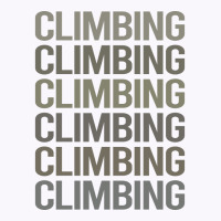 Gray Text Art Climbing Climb Climber Vintage Tank Top | Artistshot