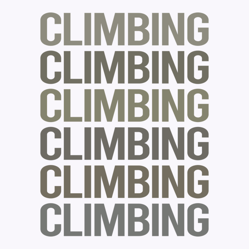 Gray Text Art Climbing Climb Climber Vintage Tank Top | Artistshot