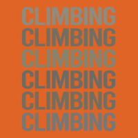 Gray Text Art Climbing Climb Climber Vintage Unisex Hoodie | Artistshot