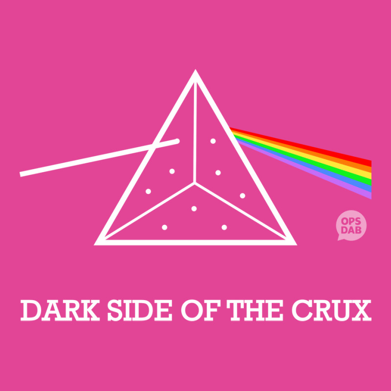 Dark Side Of The Crux Red T-shirt | Artistshot