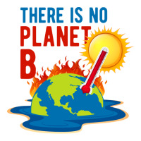 No Planet B Climate Change Vintage V-neck Tee | Artistshot