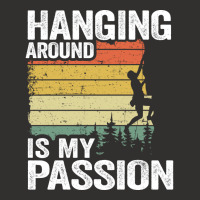 Hanging Around Is My Passion Funny Climbing Hippie Champion Hoodie | Artistshot