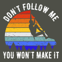 Dont Follow Me You Wont Make It Rock Climbing V Fleece Short | Artistshot