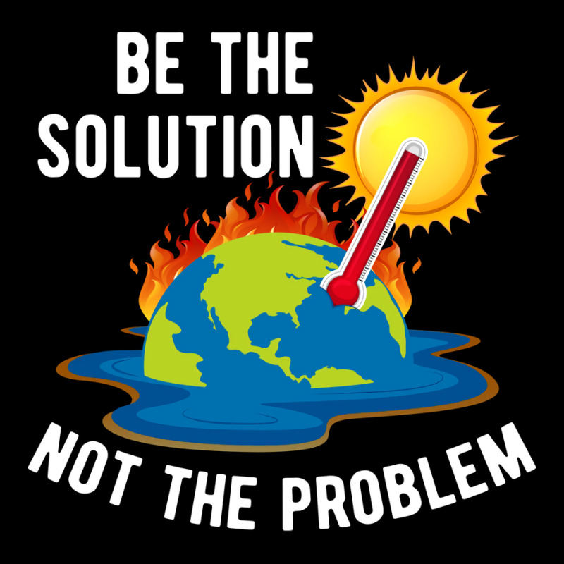 Be The Solution Climate Change Crisis Yellow Zipper Hoodie | Artistshot