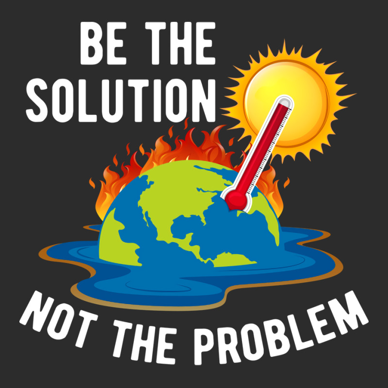 Be The Solution Climate Change Crisis Yellow Exclusive T-shirt | Artistshot