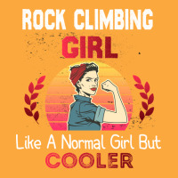 Rock Climbing Girl Like A Normal Girl But Cooler R Zipper Hoodie | Artistshot