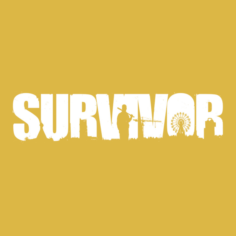 Survivor   White Ink Classic T-shirt | Artistshot