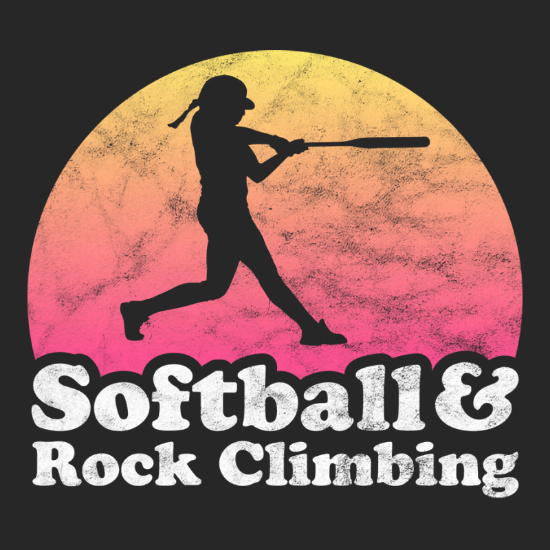 Softball And Rock Climbing Gift For Softball Playe Men's T-shirt Pajama Set | Artistshot