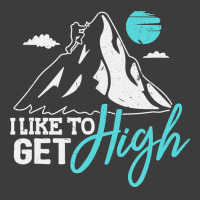 Mountain Climbing Hiking Tshirt I Like To Get High Men's Polo Shirt | Artistshot