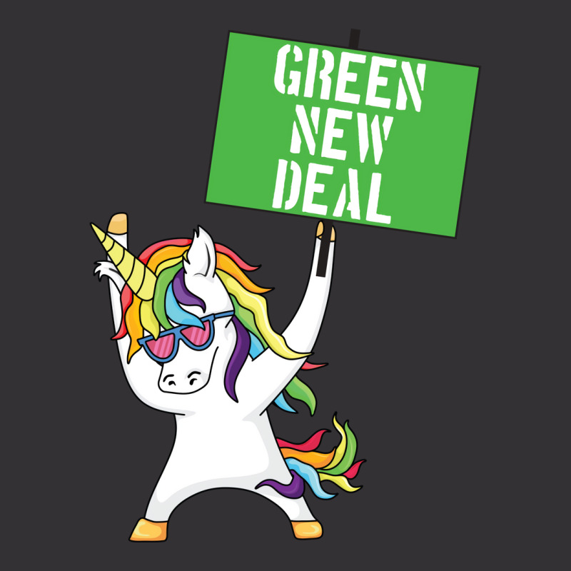 Green New Deal Unicorn Activist Socialist Equity C Vintage Short | Artistshot