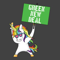 Green New Deal Unicorn Activist Socialist Equity C Vintage T-shirt | Artistshot