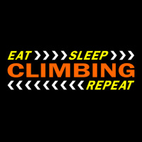 Eat Sleep Climbing Repeat T Shirt Summer Hipster Long Sleeve Shirts | Artistshot