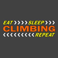 Eat Sleep Climbing Repeat T Shirt Summer Hipster Vintage T-shirt | Artistshot