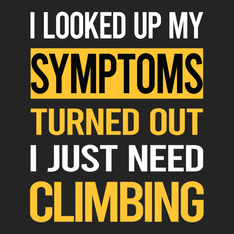 Funny My Symptoms Climbing Climb Climber Retro 3/4 Sleeve Shirt | Artistshot