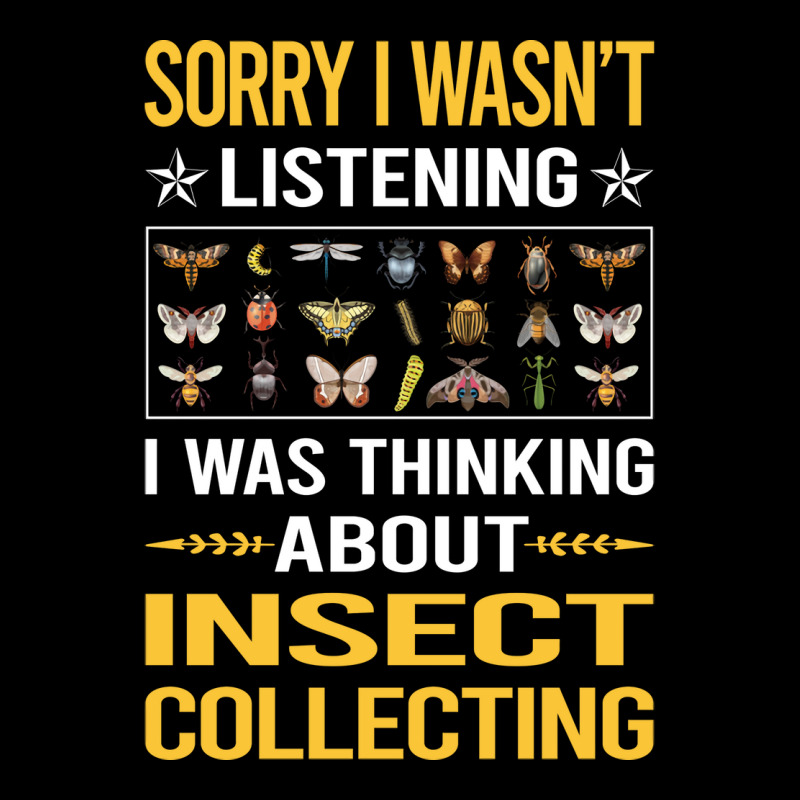 Sorry I Was Not Listening Insect Collecting Gift Men's 3/4 Sleeve Pajama Set | Artistshot