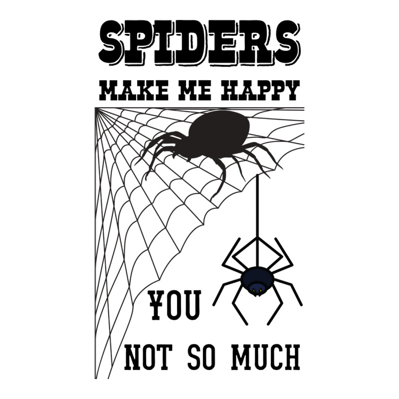 Spiders Make Me Happy You Not So Much Funny Arachn Men's Long Sleeve Pajama Set | Artistshot